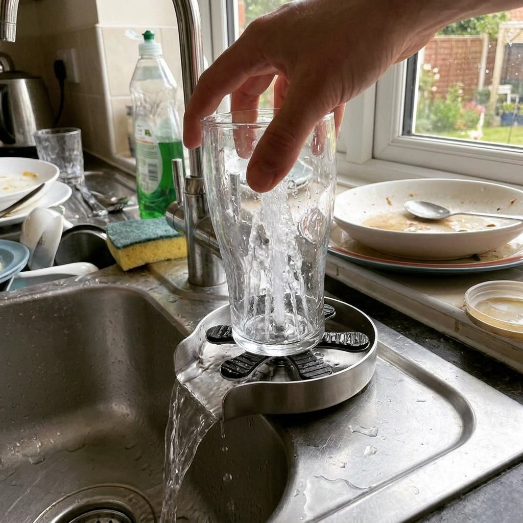 Automatic Cup Washer Rinser lifestyle