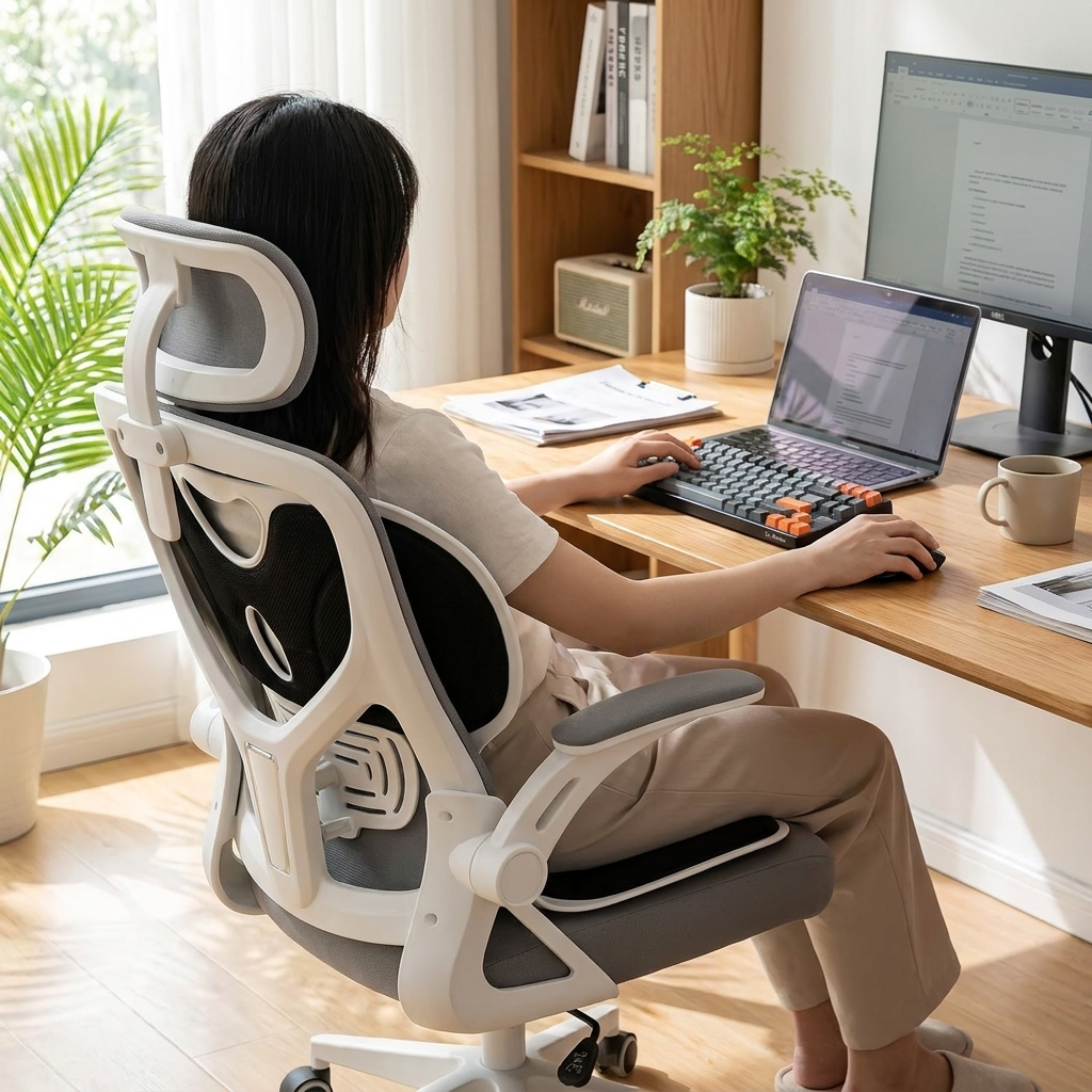 Ergonomic Posture Support Seat with Backrest lifestyle