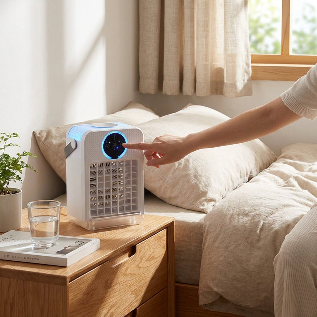 Compact Personal Cooling Fan lifestyle