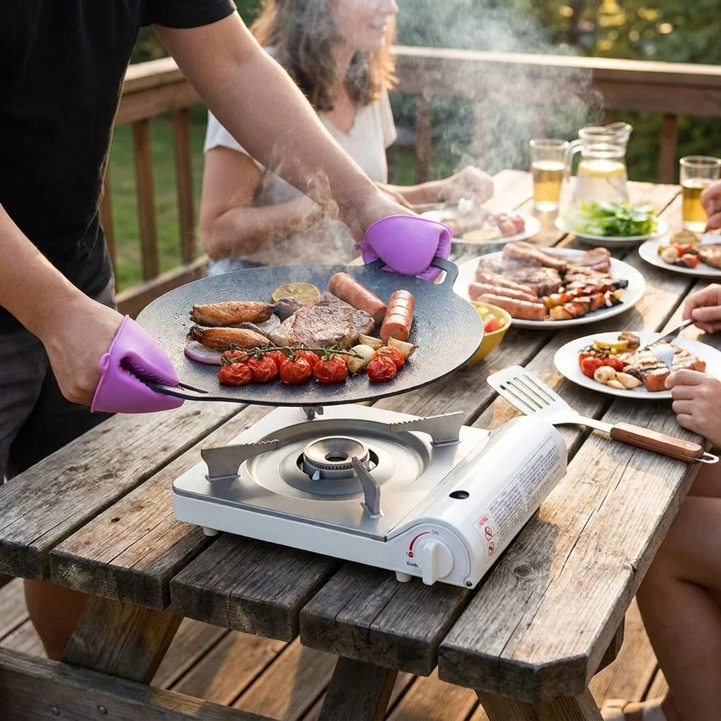 Non-Stick Grill Pan lifestyle