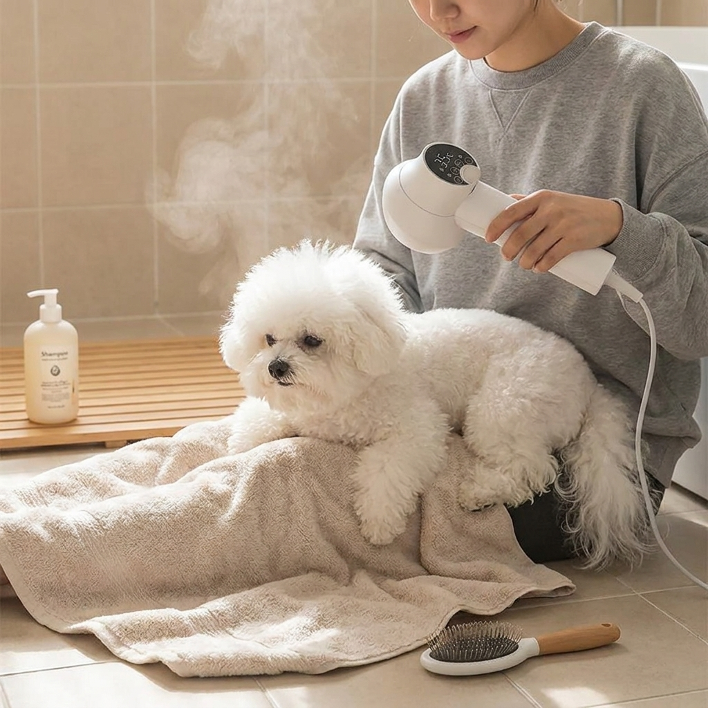 2-in-1 Smart Dog Hair Dryer lifestyle