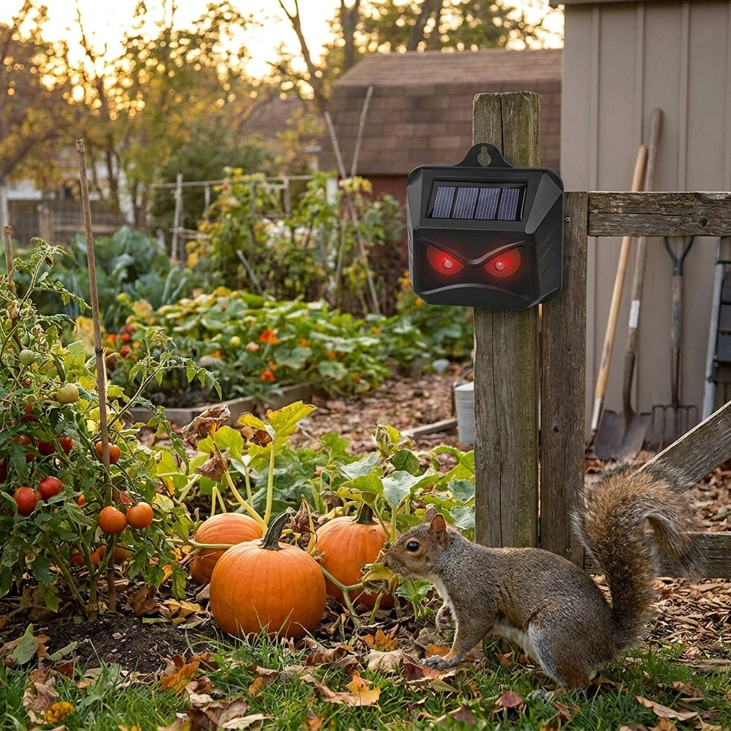 Solar Ultrasonic Animal Repellent lifestyle