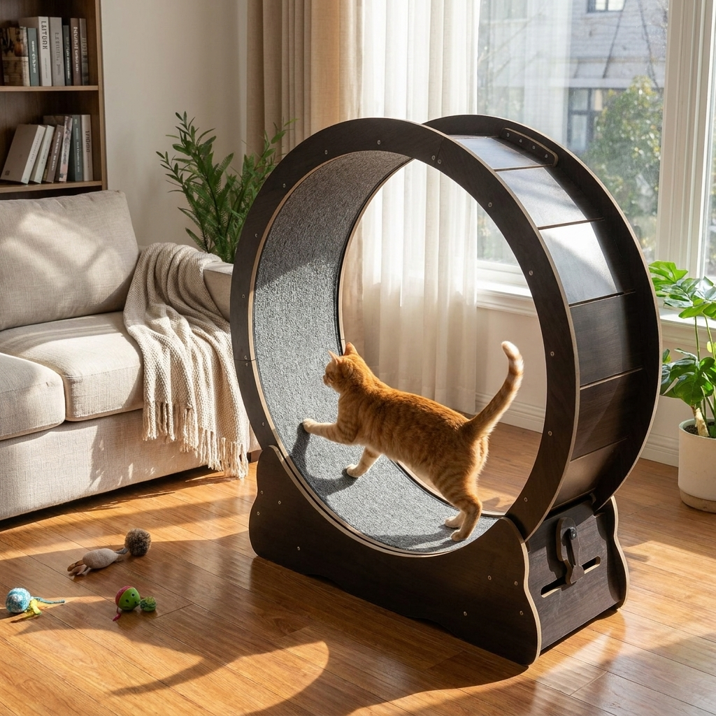 Cat Exercise Wheel lifestyle