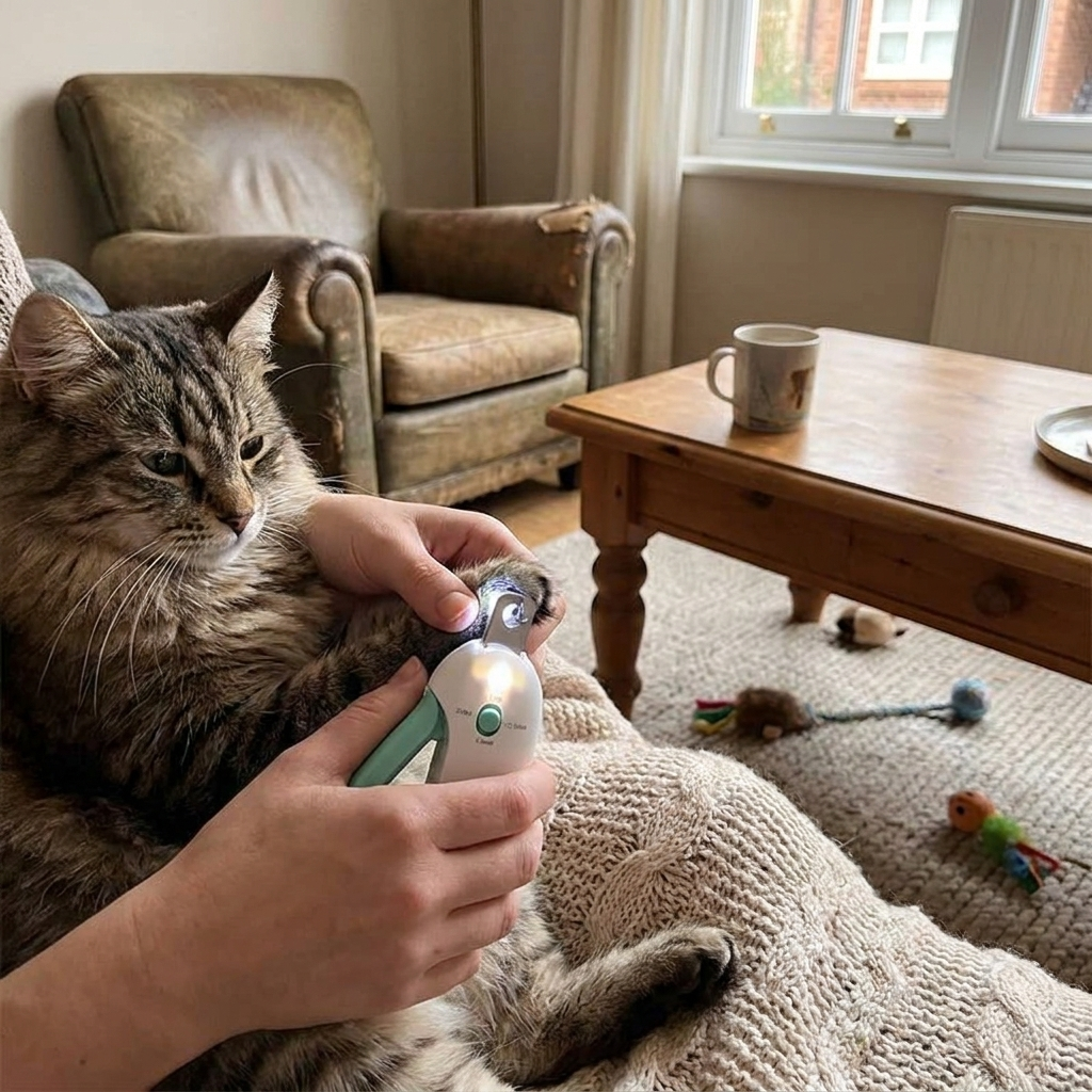 Cat Nail Clippers lifestyle