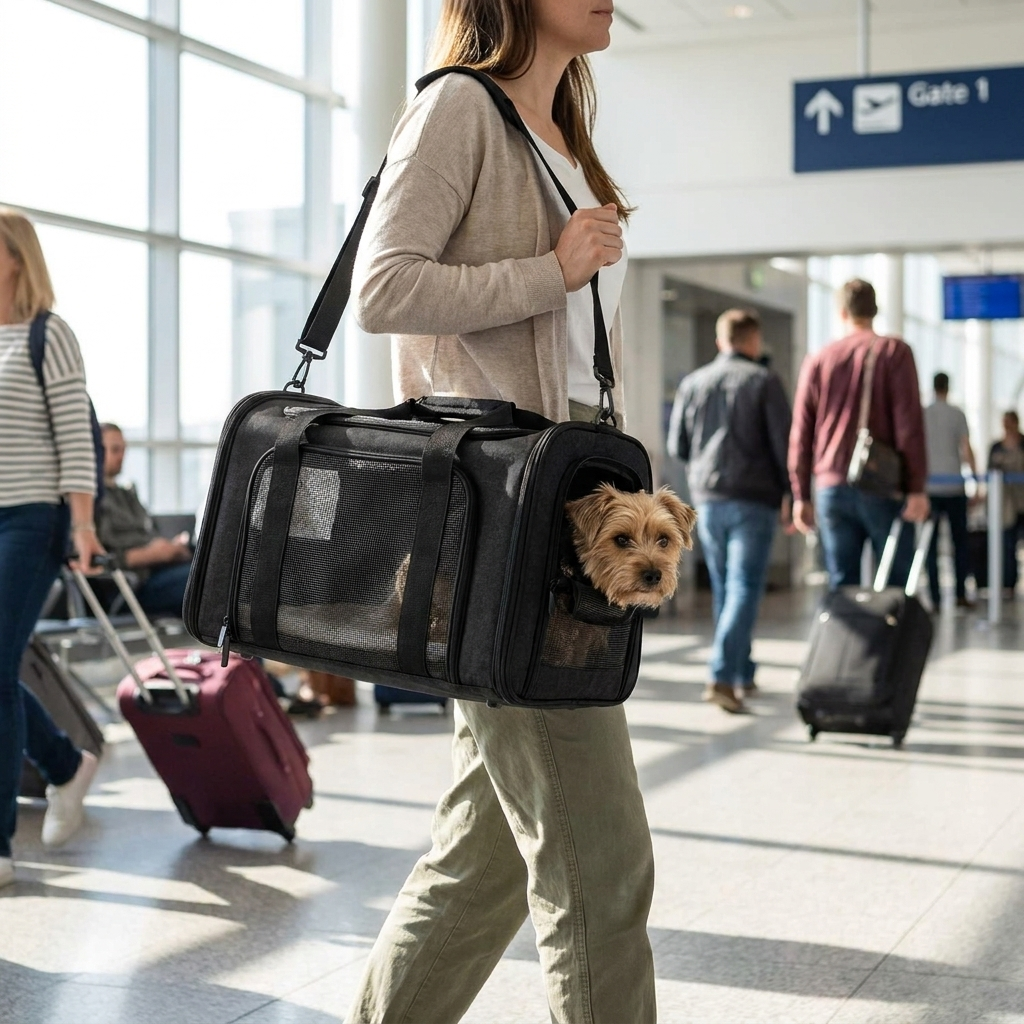 Airline-Approved Soft Dog & Cat Carrier lifestyle