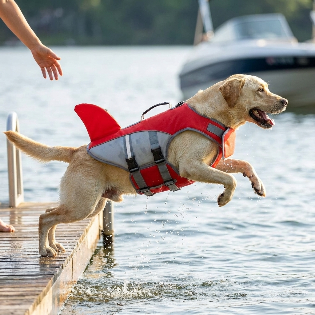 Dog Life Jacket Float Vest lifestyle