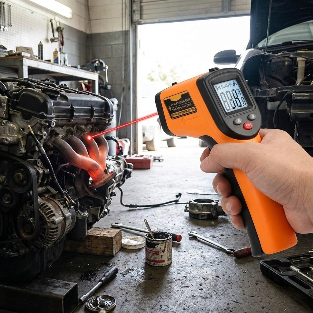 Infrared Laser Thermometer lifestyle