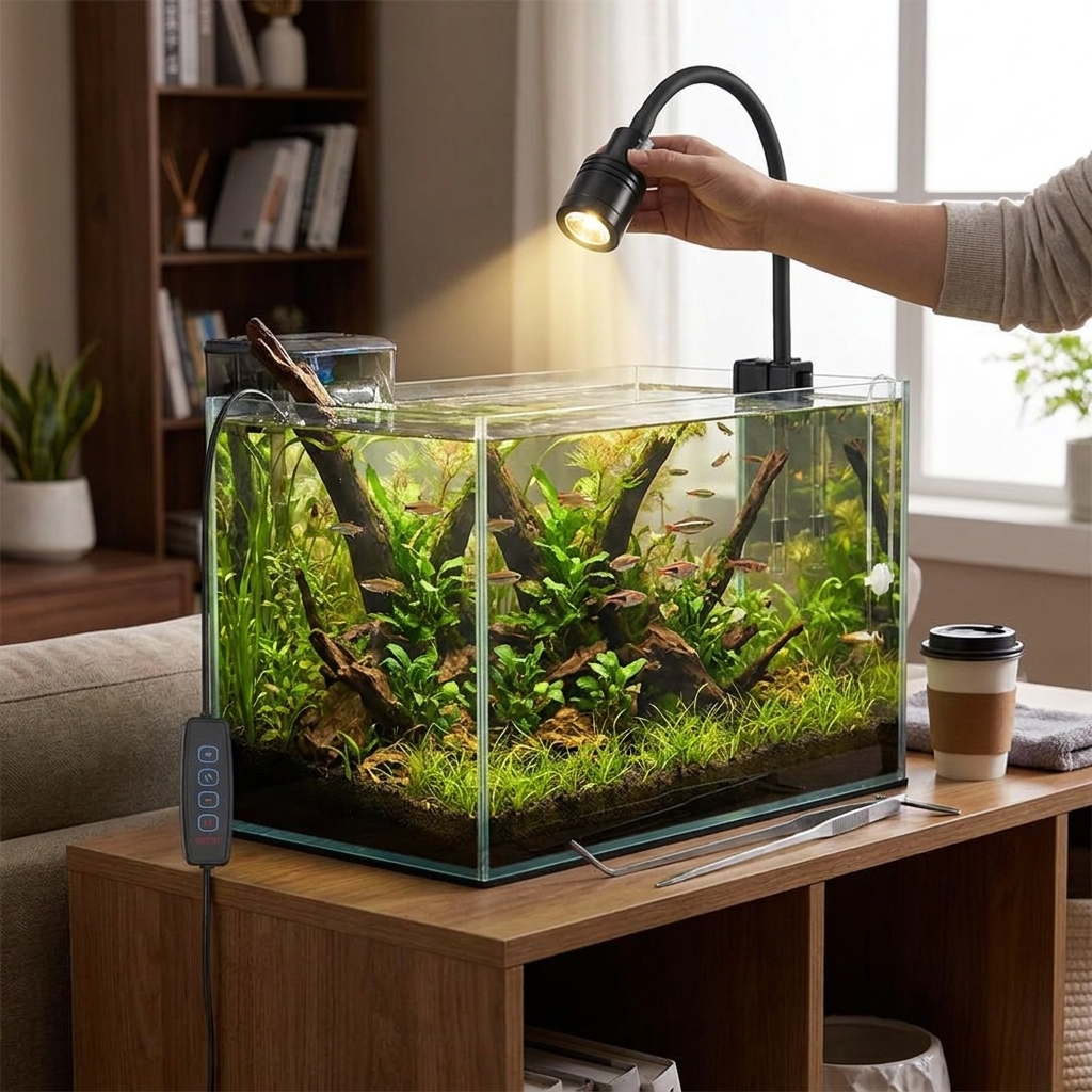 Adjustable LED Aquarium Light lifestyle