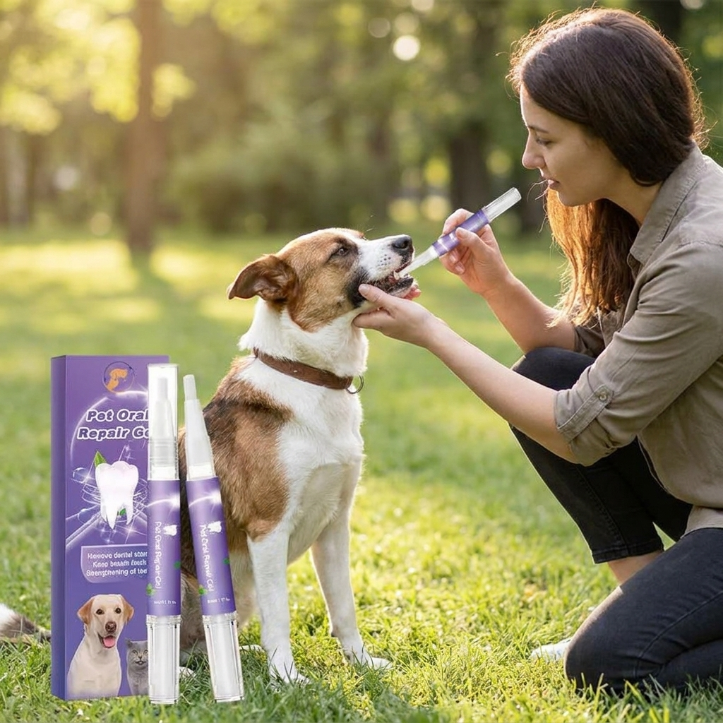 Natural Dog & Cat Toothpaste lifestyle
