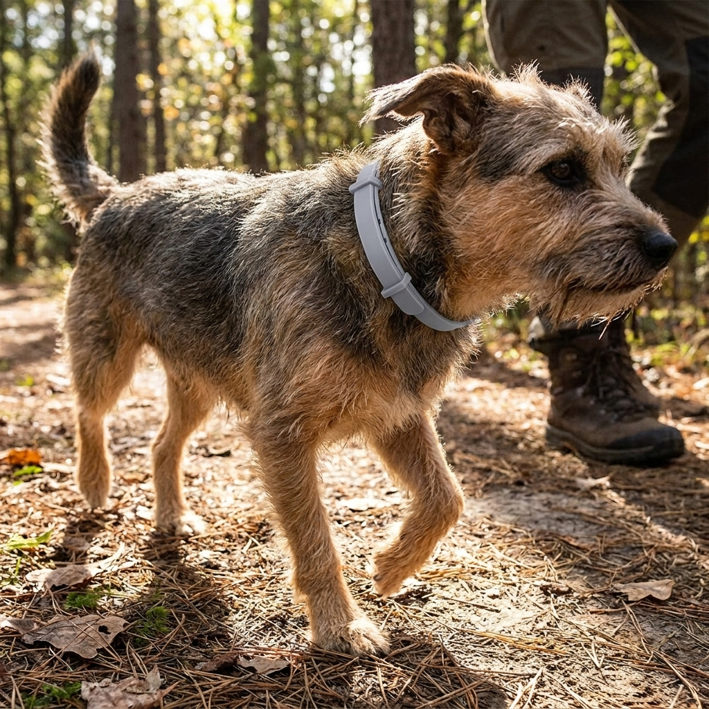 Adjustable Pet Collar for Dogs and Cats lifestyle