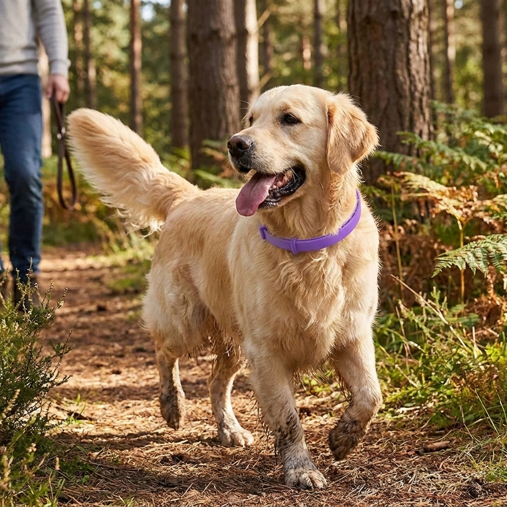 Pheromone Calming Collar lifestyle