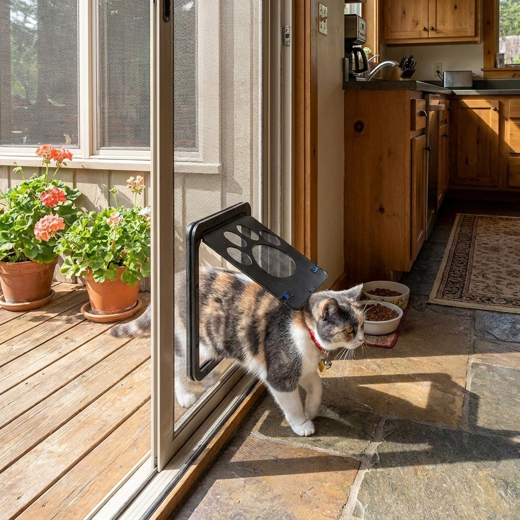 Pet Screen Door lifestyle
