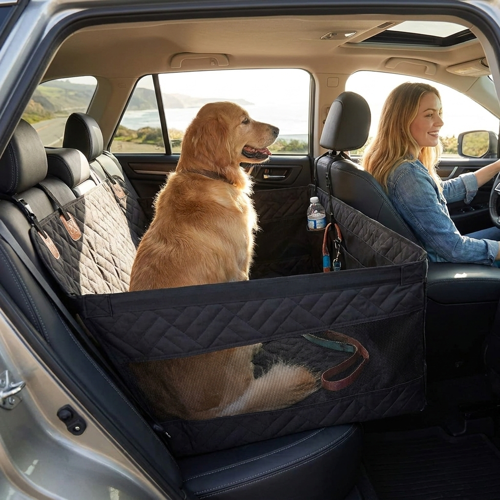 Safety Mat for Your Dog in the Car lifestyle