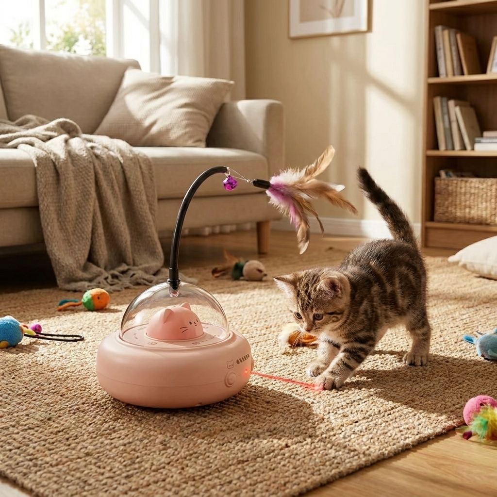 Smart Interactive Cat Toys lifestyle