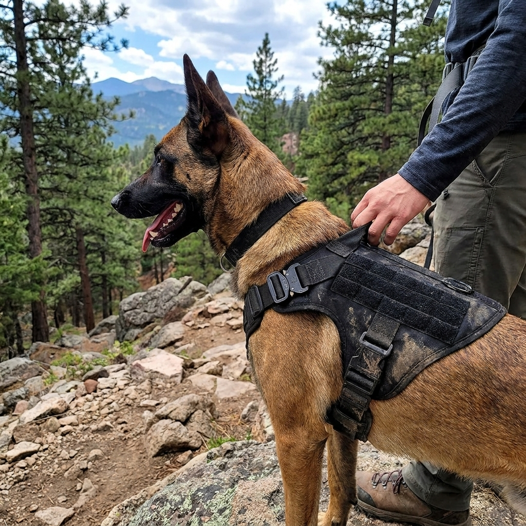Tactical No-Pull Dog Harness lifestyle