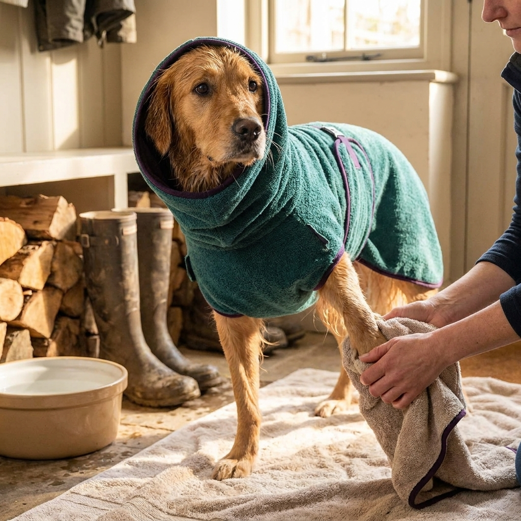Waterproof Winter Dog Coat lifestyle