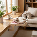 Wooden Cat Hammock Bed lifestyle