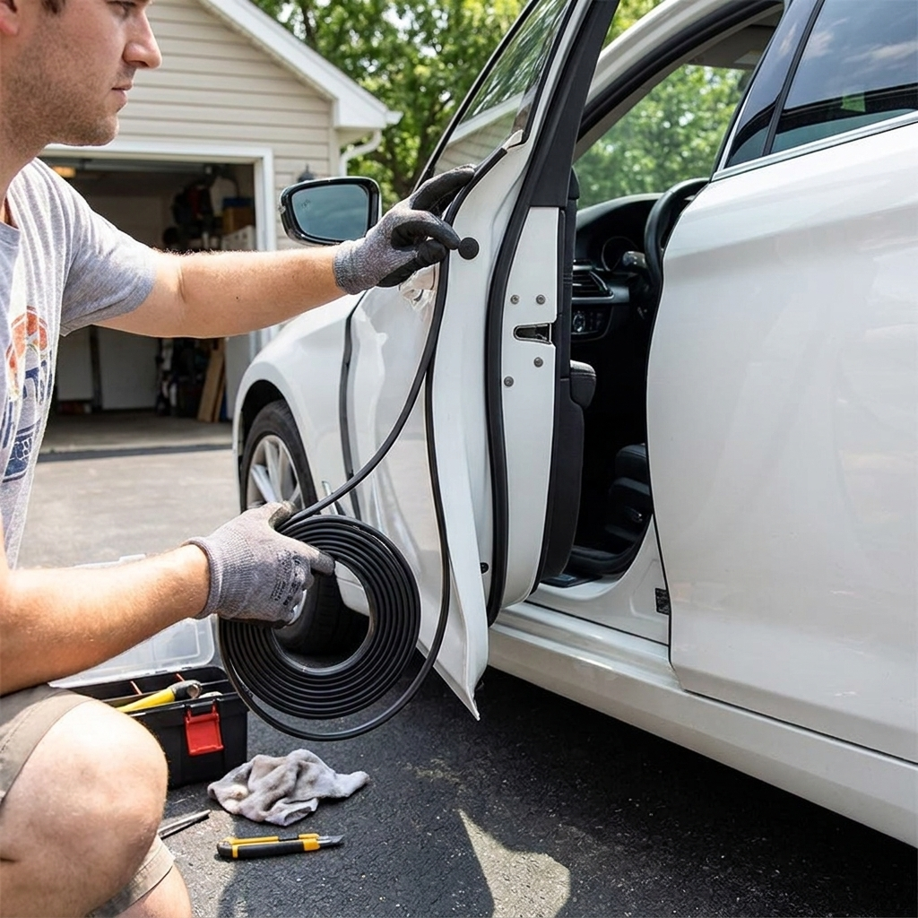 Car Door Edge Scratch Protector Strip lifestyle