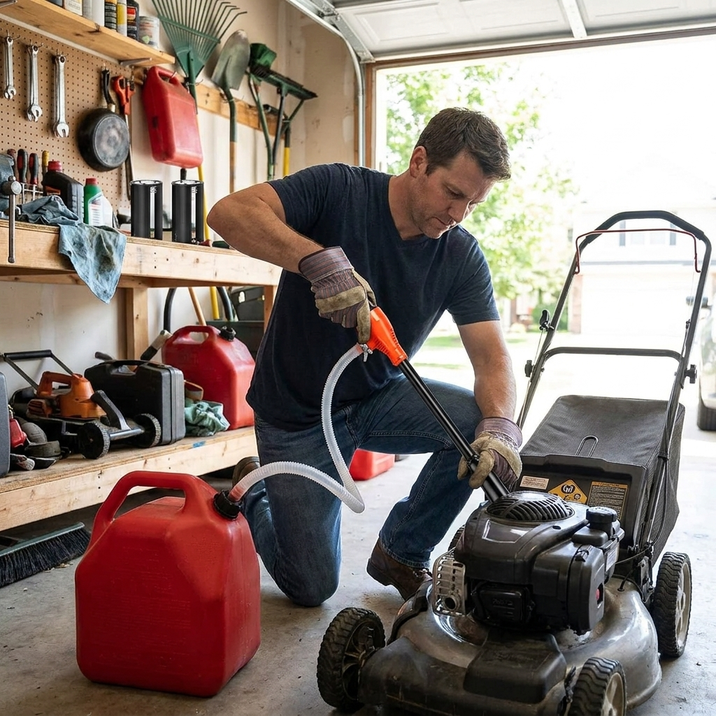 Portable Electric Siphon Transfer Pump lifestyle