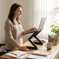 Ergonomic Adjustable Laptop Stand lifestyle