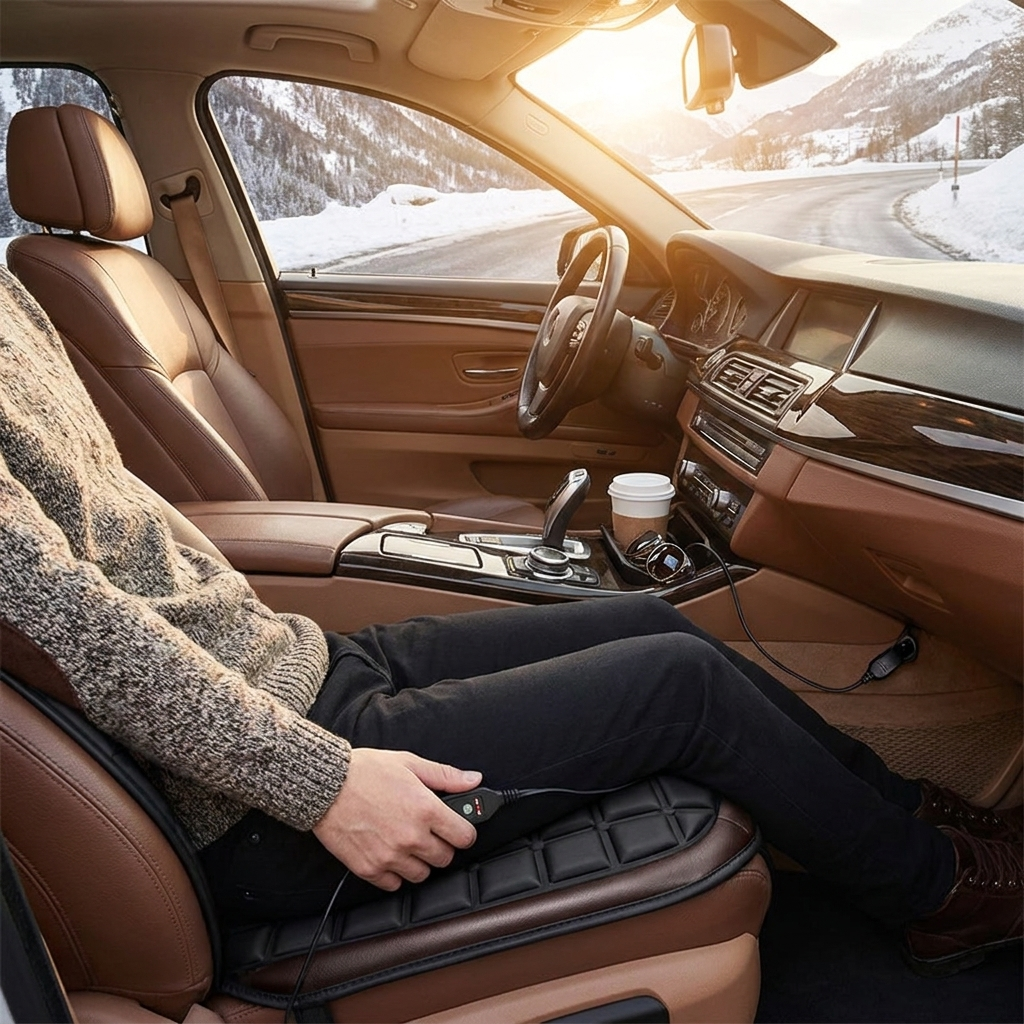 Heated Car Seat Cushion lifestyle