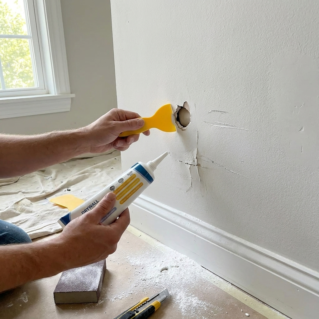 Drywall Patch Kit Wall Repair Cream lifestyle