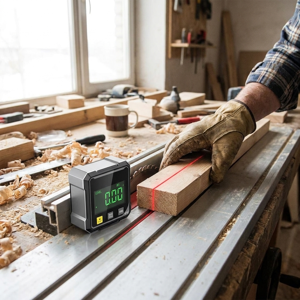 Digital Angle Finder with LED Display lifestyle