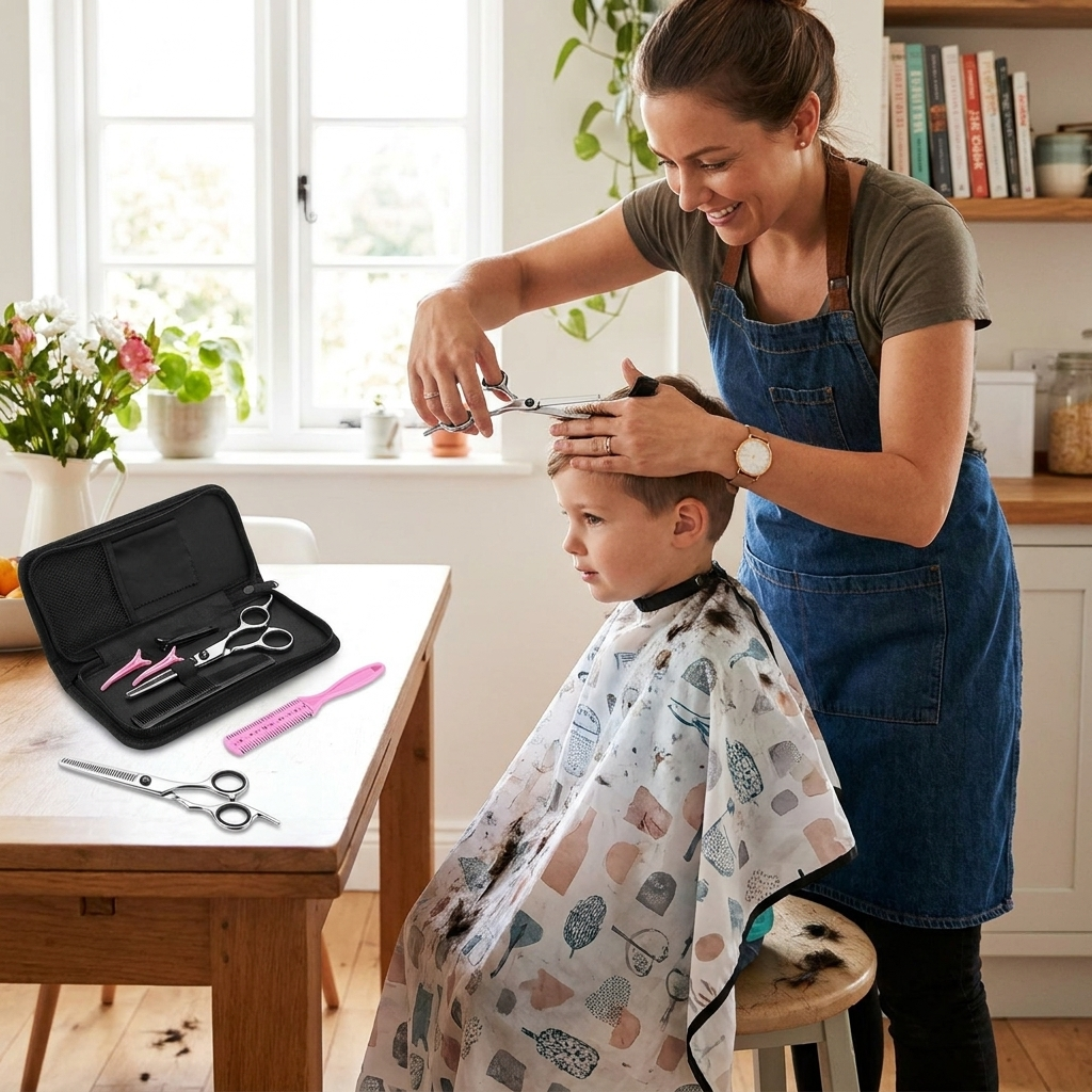 Professional Hair Cutting & Grooming Set lifestyle