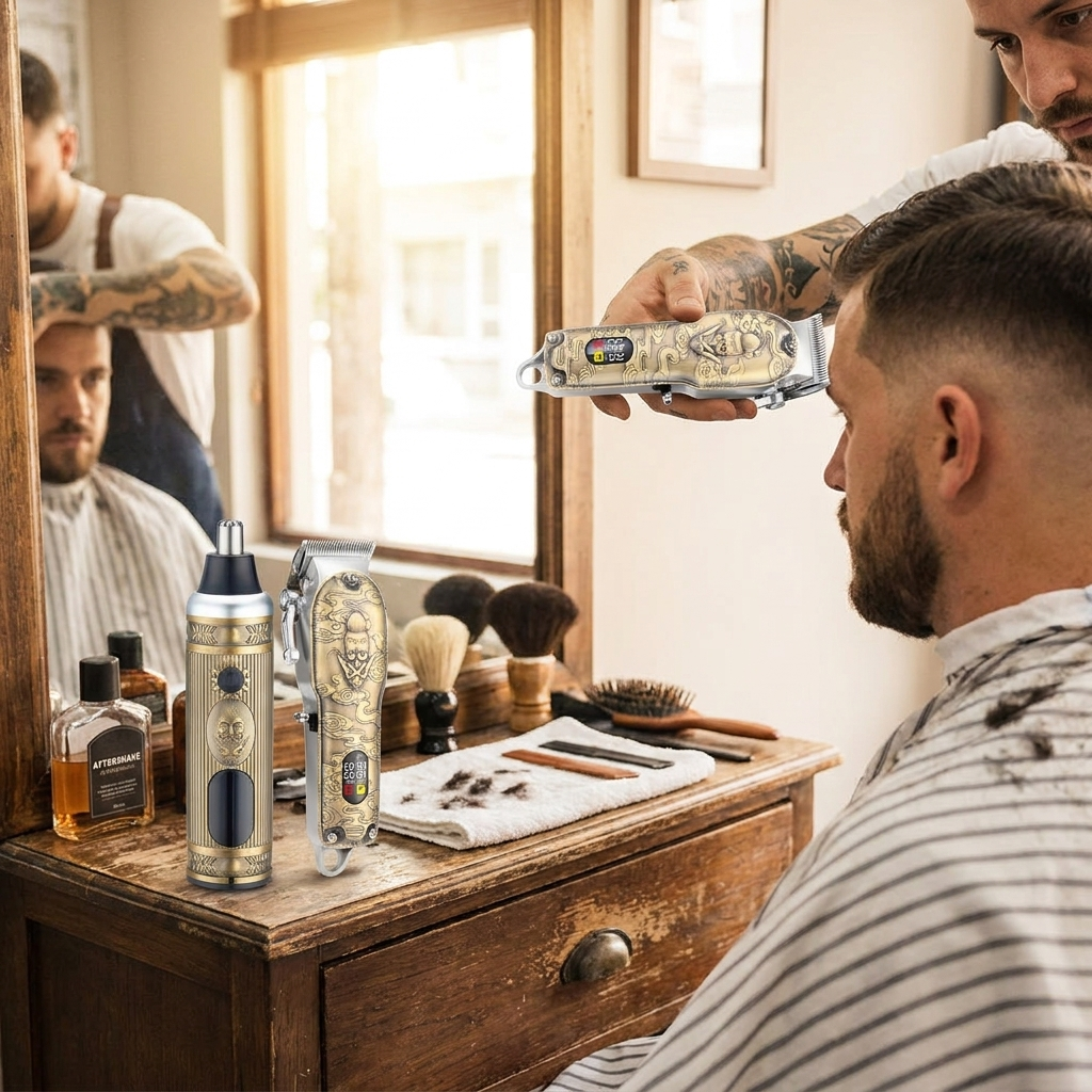 4-in-1 Precision Grooming Kit lifestyle