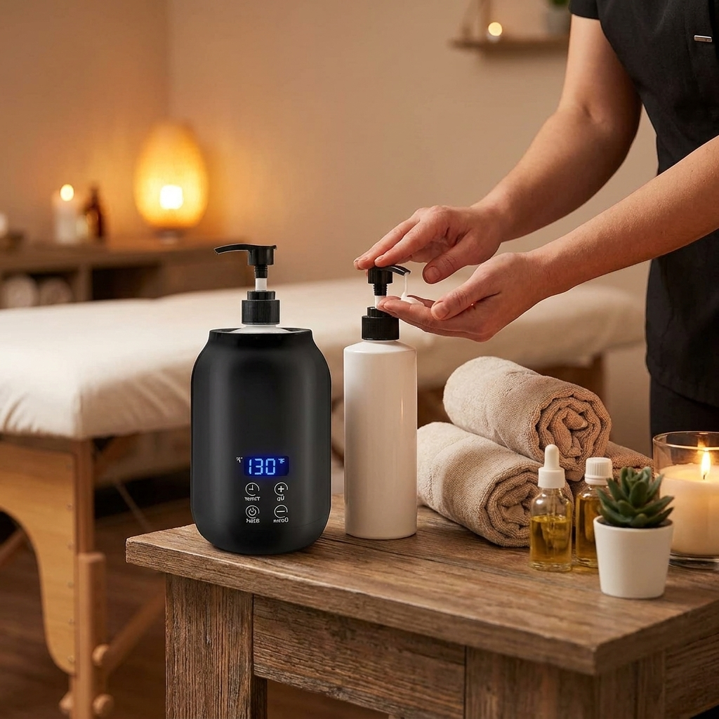 Electric Massage Oil Warmer lifestyle