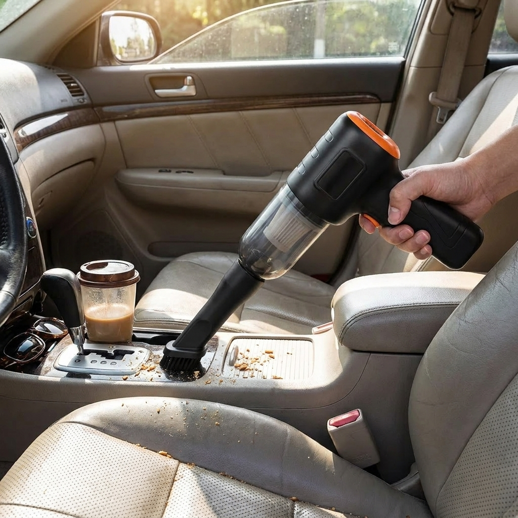 Cordless Car Vacuum Cleaner lifestyle