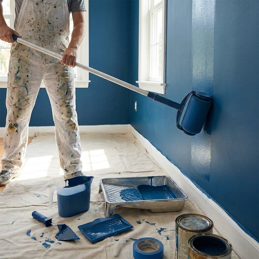 Paint Roller Brush Kit lifestyle