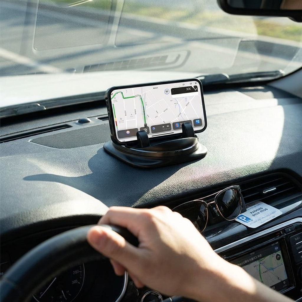 360 Rotating Car Phone Holder lifestyle