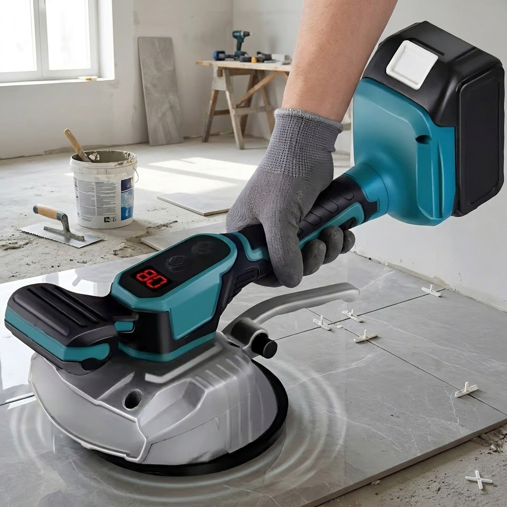 Tile Suction Vibration Tool lifestyle