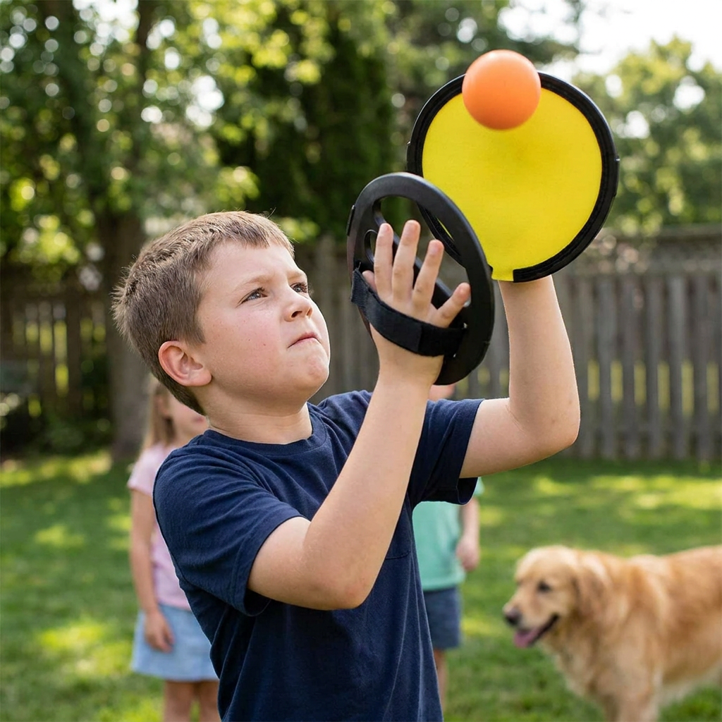 Outdoor Catch Ball Game Set lifestyle