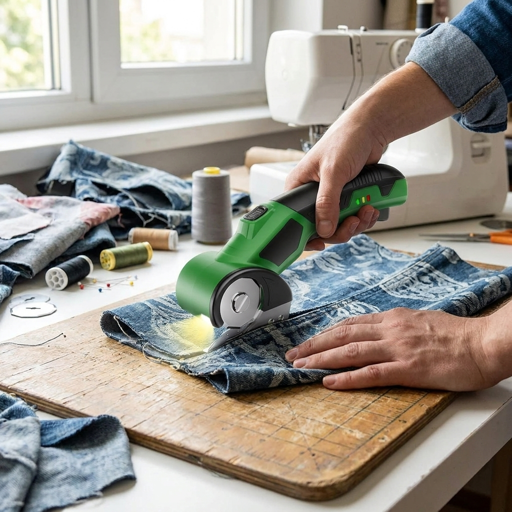 Cordless Electric Scissors lifestyle