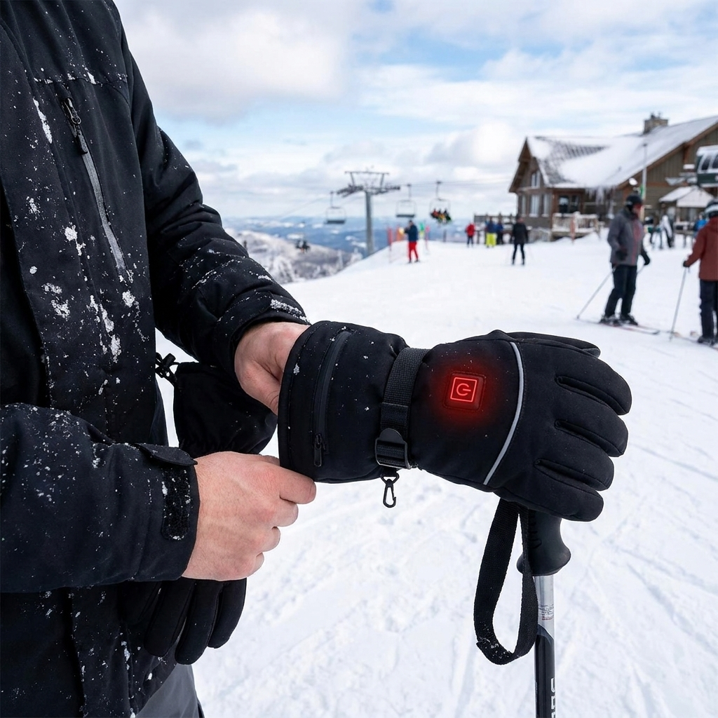 Heated Motorcycle Gloves lifestyle
