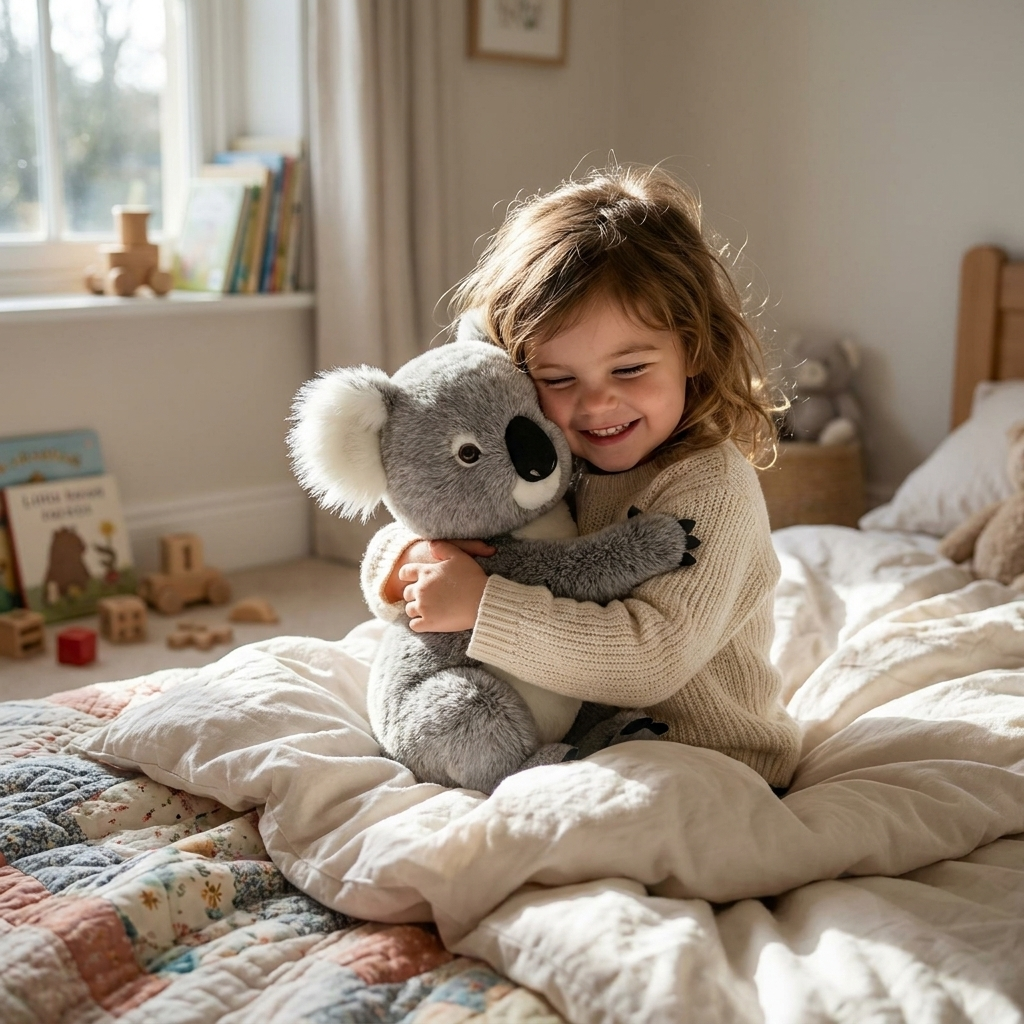 Realistic Koala Plush Stuffed Animal lifestyle