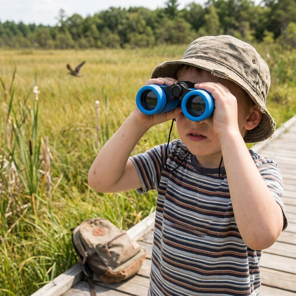 Kids Adventure Binoculars Shockproof lifestyle