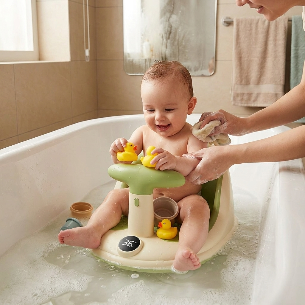 Baby Bath Support Seat lifestyle