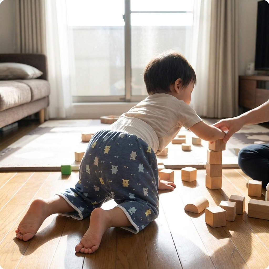 Comfy Leak-Proof Baby Training Pants lifestyle