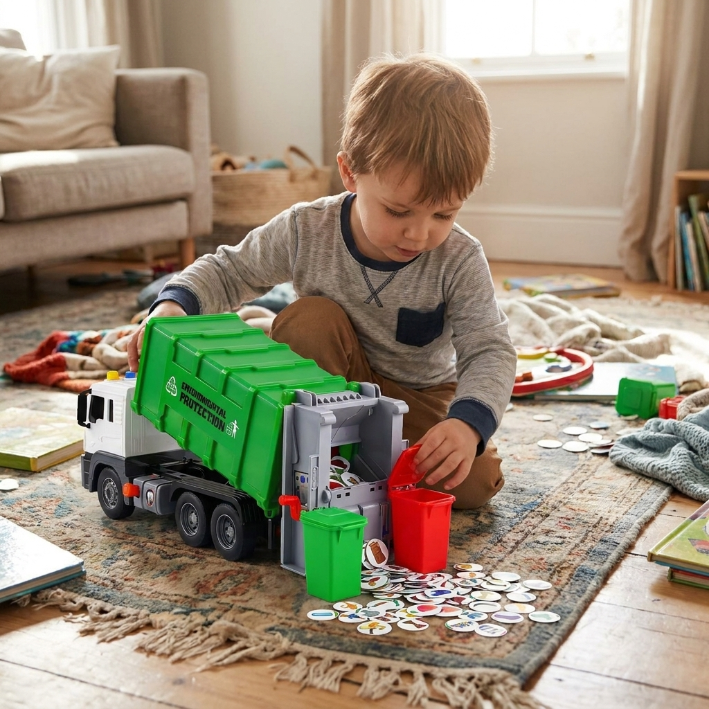 Interactive Garbage Truck Toy lifestyle
