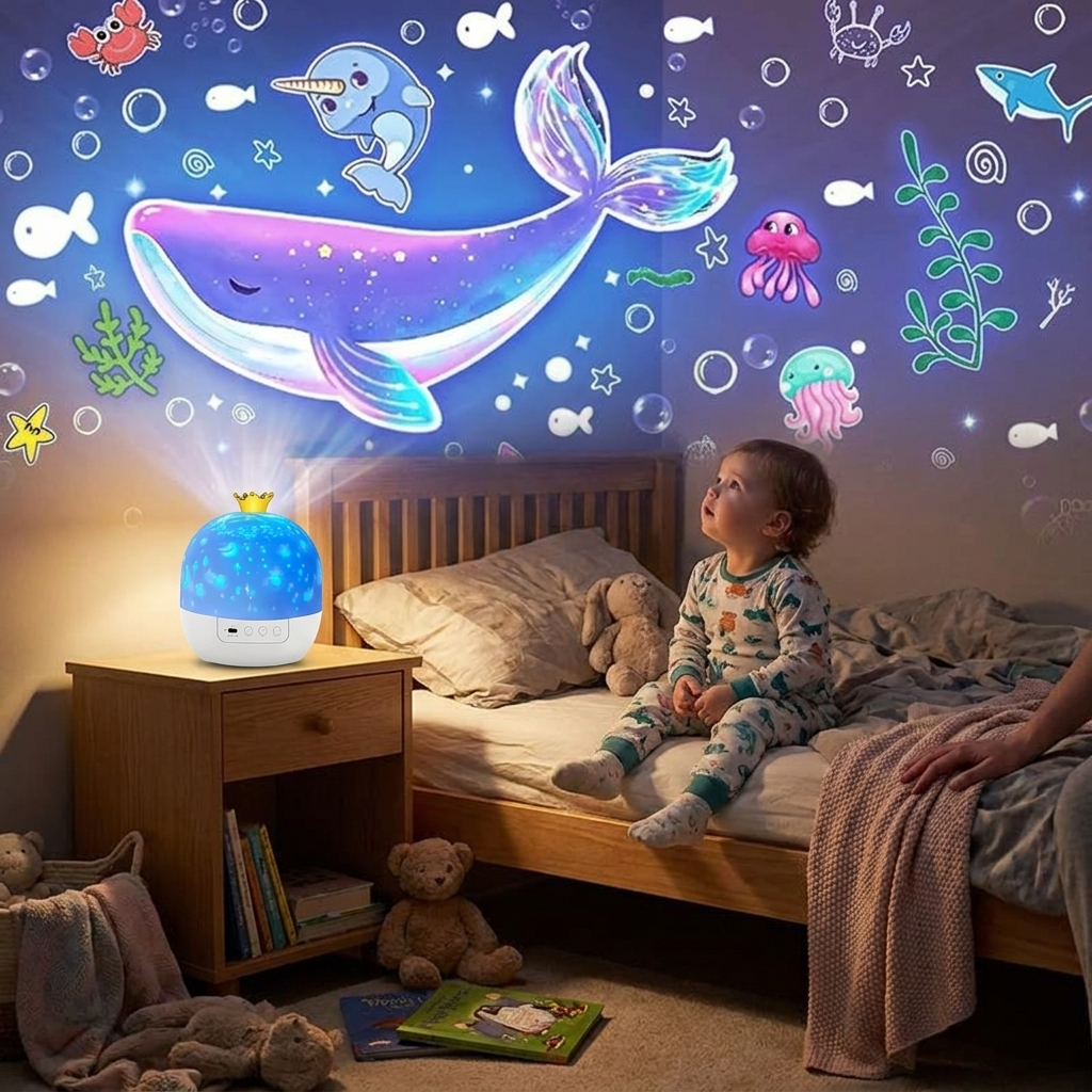 Projector Night Light for Kids lifestyle