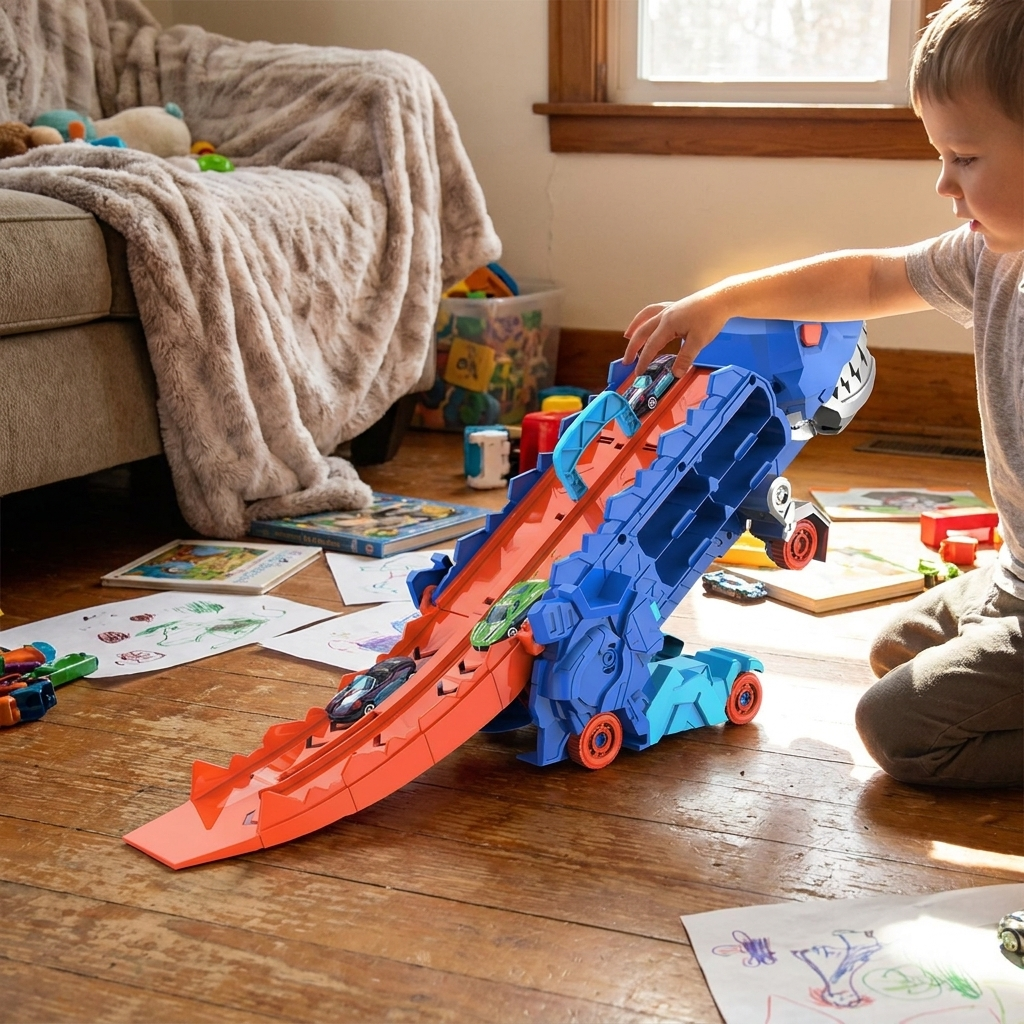 Dinosaur Toy Truck for Kids lifestyle