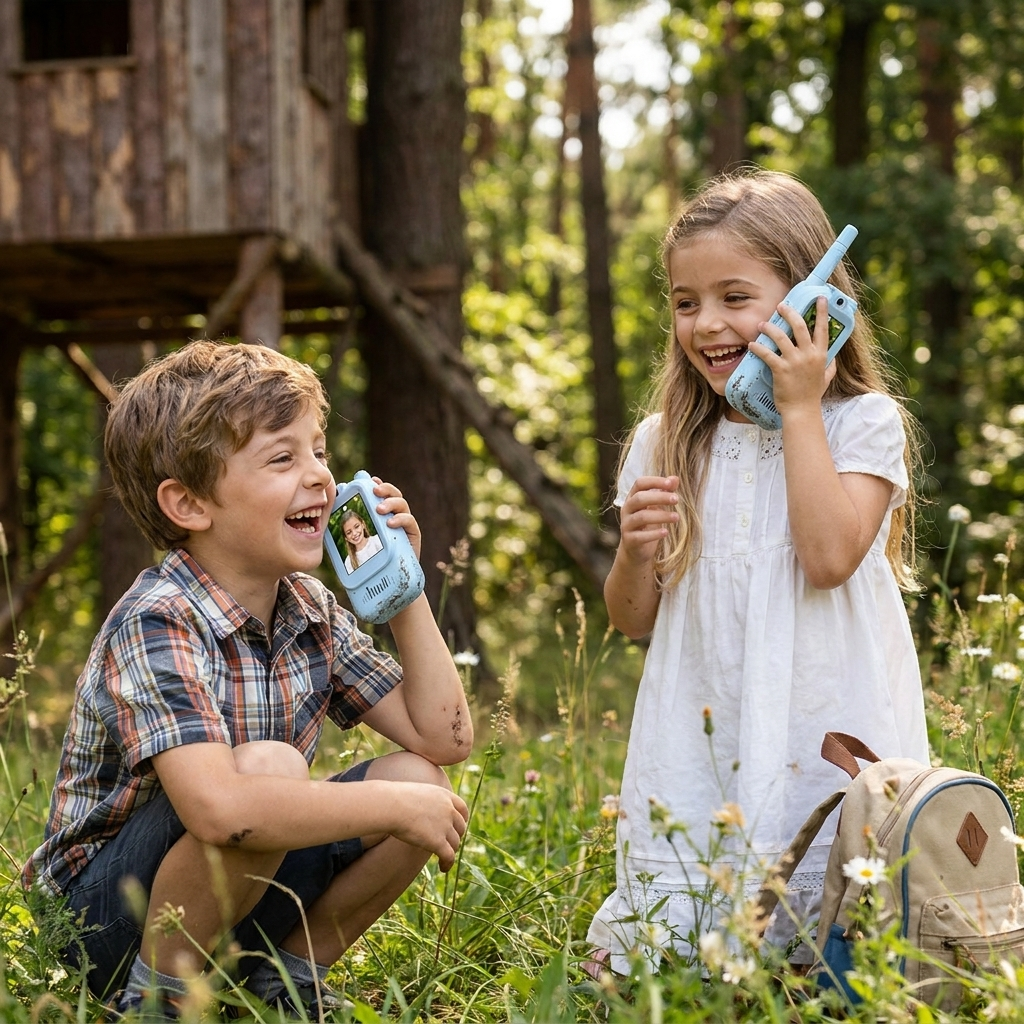 Childrens Video Walkie Talkie 2-Pack lifestyle