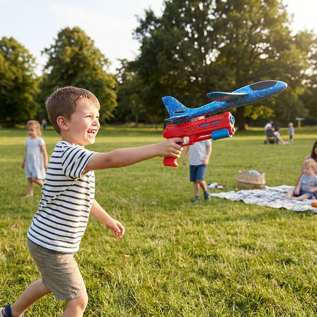 Flying Aeroplane Toy lifestyle