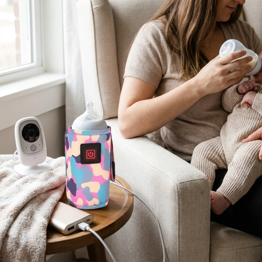Portable Mobile Bottle Warmer lifestyle