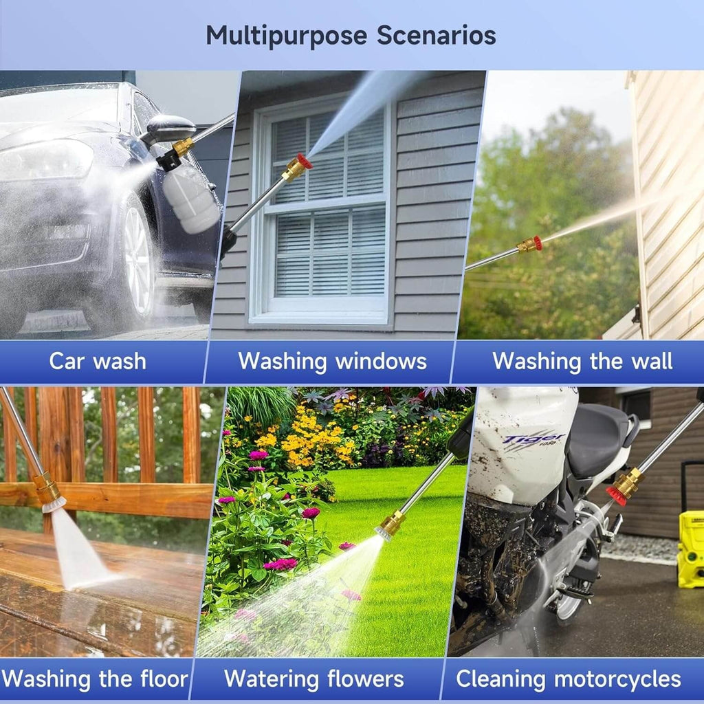 Cordless High Pressure Washer Kit