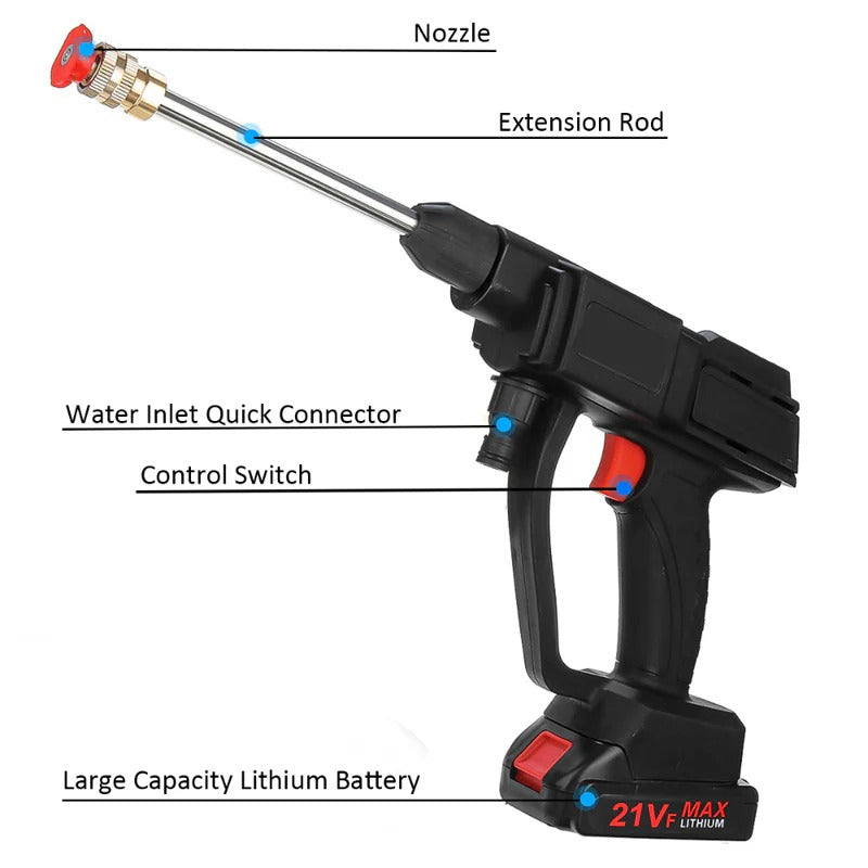 Cordless High Pressure Washer Kit