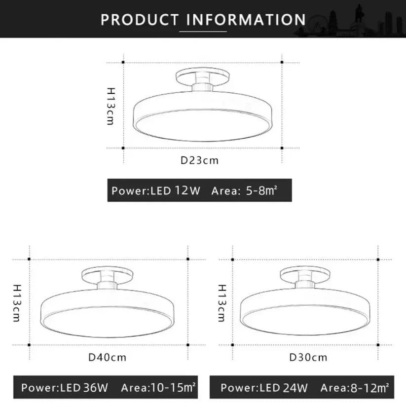Modern LED Ceiling Light